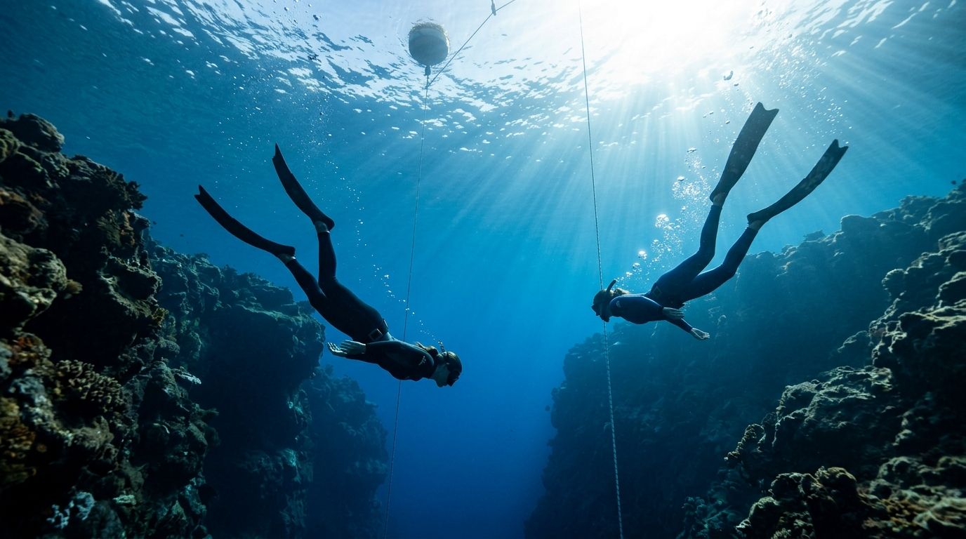 AIDA vs Molchanovs Freediving